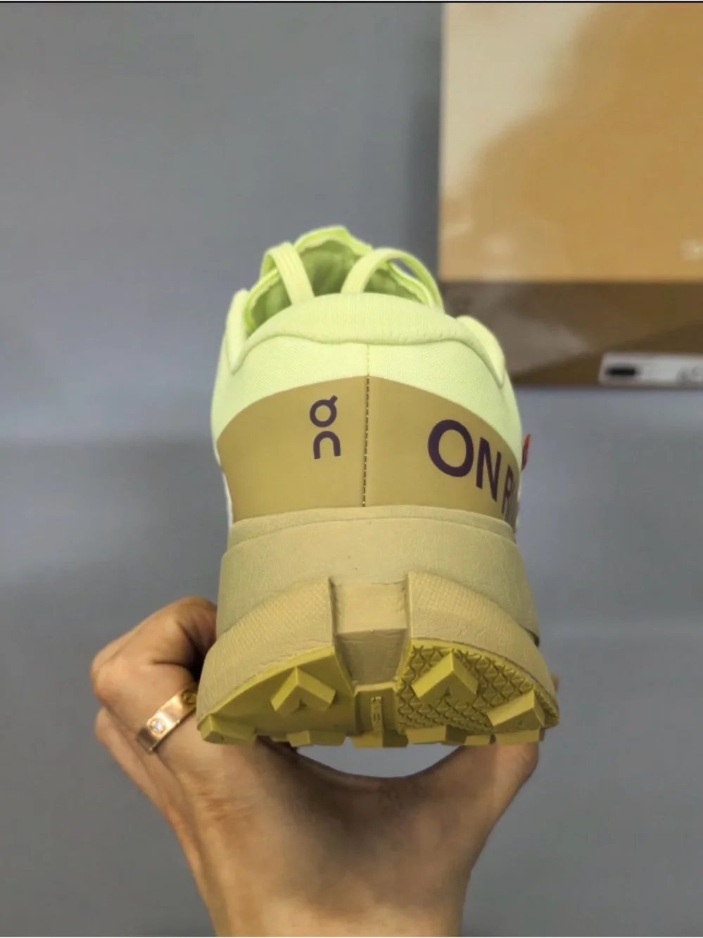 Cloudultra 3 Men's Sneakers - Pale Yellow & Tan